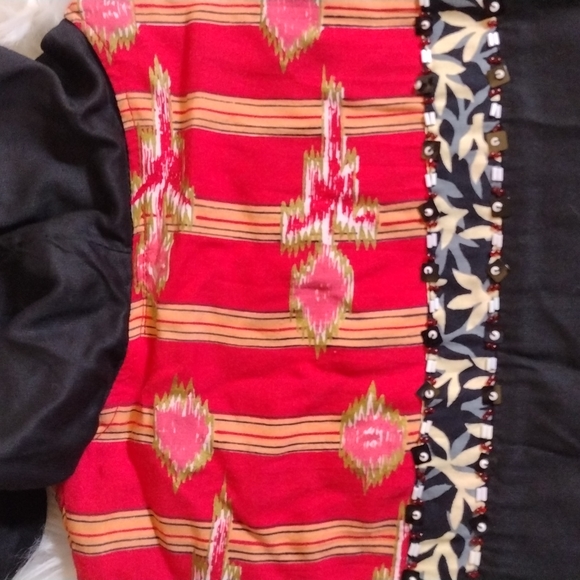 Vanity Collection zip up hoody jacket sz L unique with beads and embellishments - Picture 10 of 12